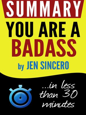 cover image of You Are a Badass